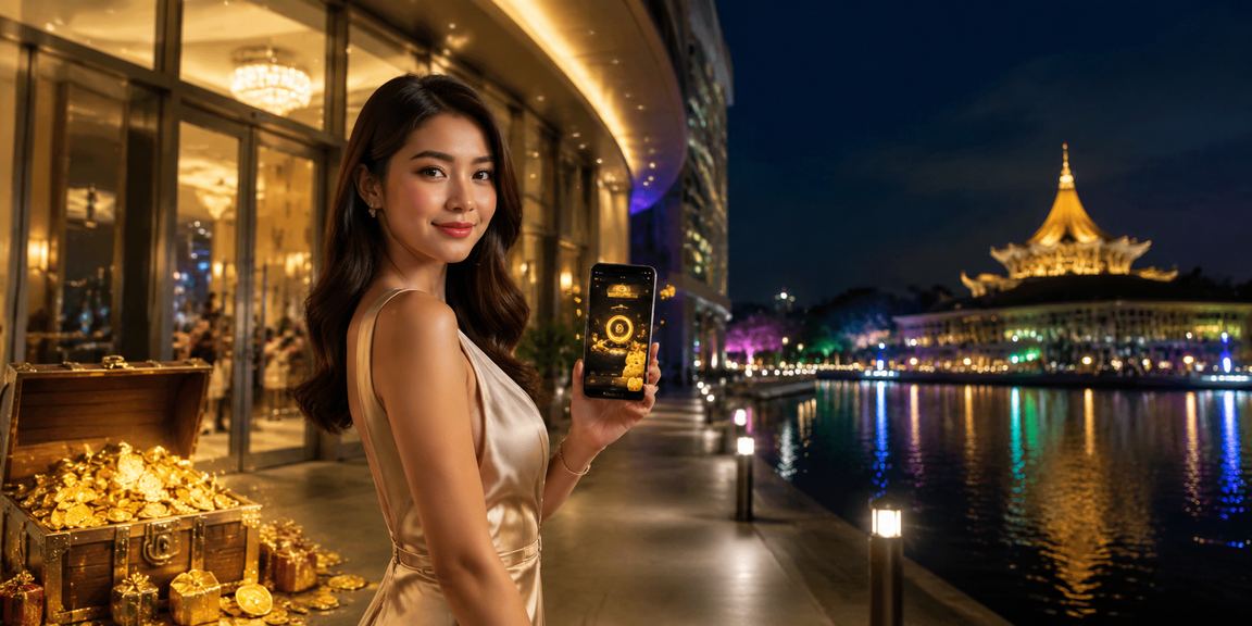 Pengguna platform 52200 Malaysia menikmati rebat bonus gaya Kuching